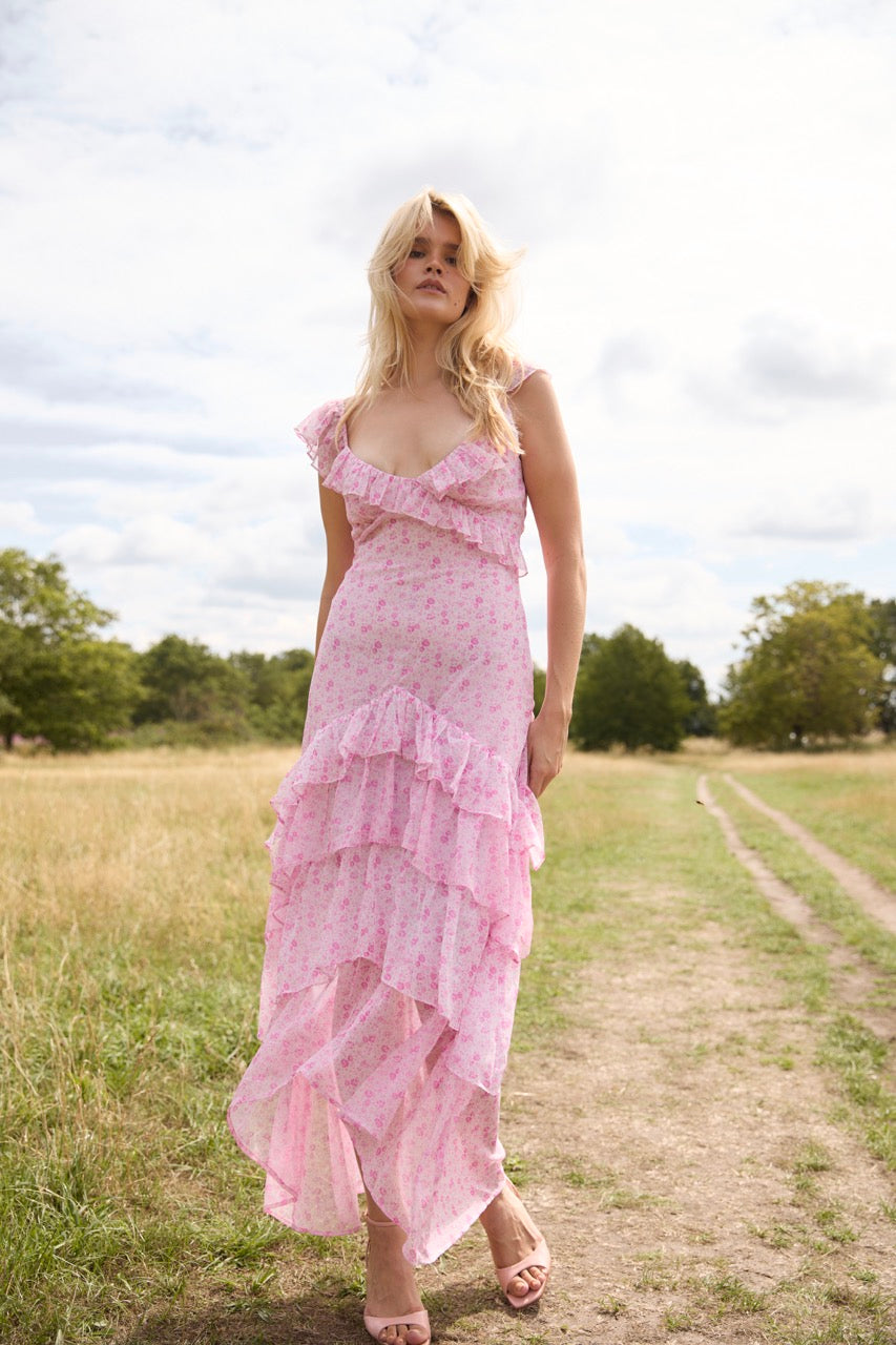 knee length dresses for ladies Bellara Maxi Dress