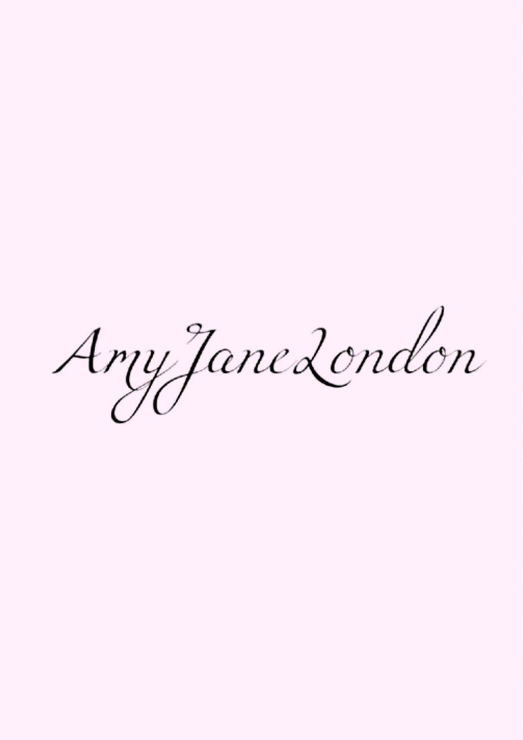 A romantic ready-to-wear brand by fashion designer, Amy Jane London.